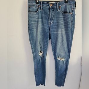 Madewell Mid Rise 9" Skinny Jeans